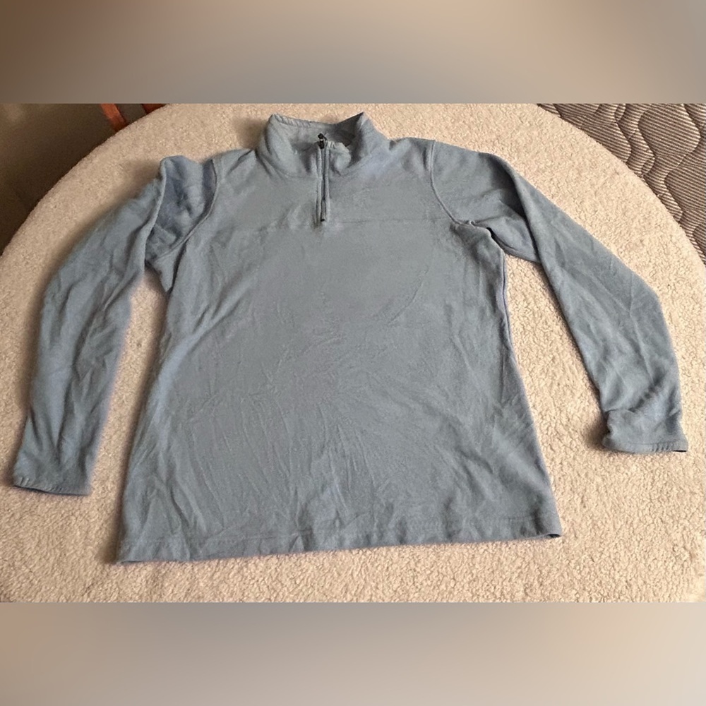 Nike Golf women’s Light Blue Quarter-Zip Pullover - size large